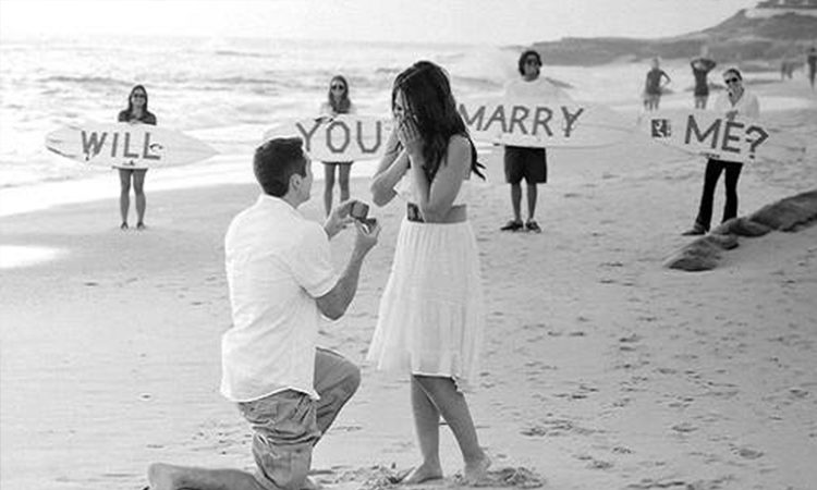 秘密求婚前如何悄悄得知她的手寸