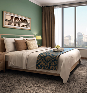 新家卧室床选高箱的好