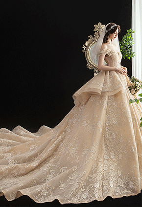 不同身材新娘选婚纱要点